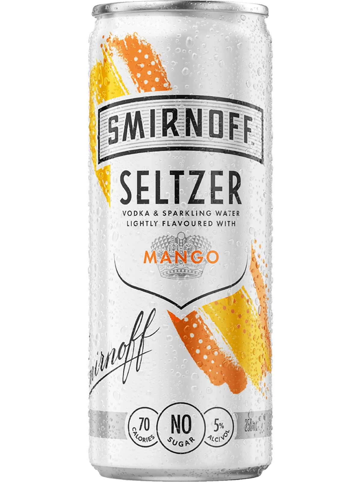 Smirnoff Mango Seltzer Cans 24 X 250ml